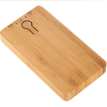 Wooden mobile power supply, wooden power bank, customized  logo 4000mAh wooden mobile phone charger